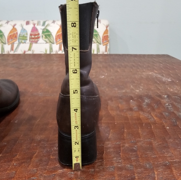 Distressed Brown Leather Santana Canada Boots US Size 8.5 - Picture 9 of 9